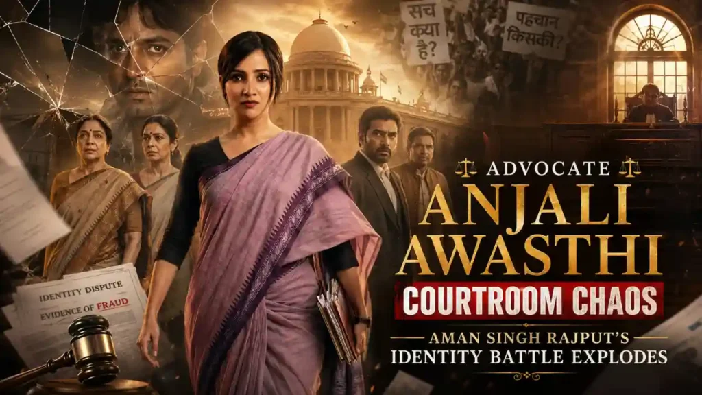 Advocate Anjali Awasthi Courtroom Chaos: Aman Singh Rajput’s Identity Battle Explodes