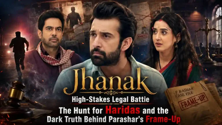 Jhanak High-Stakes Legal Battle: The Hunt for Haridas and the Dark Truth Behind Parashar’s Frame-Up