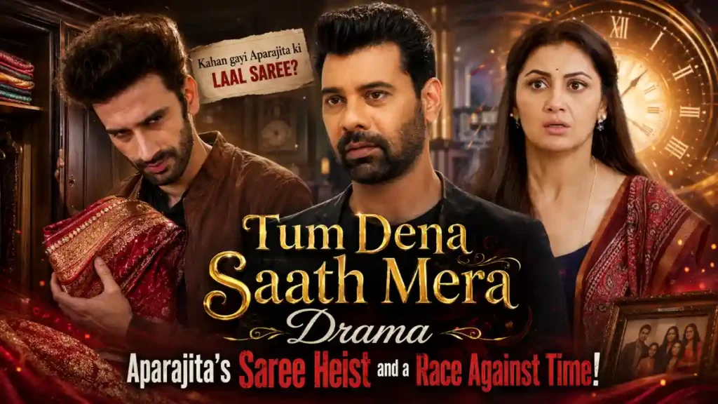 Tum Dena Saath Mera Drama: Aparajita’s Saree Heist and a Race Against Time!